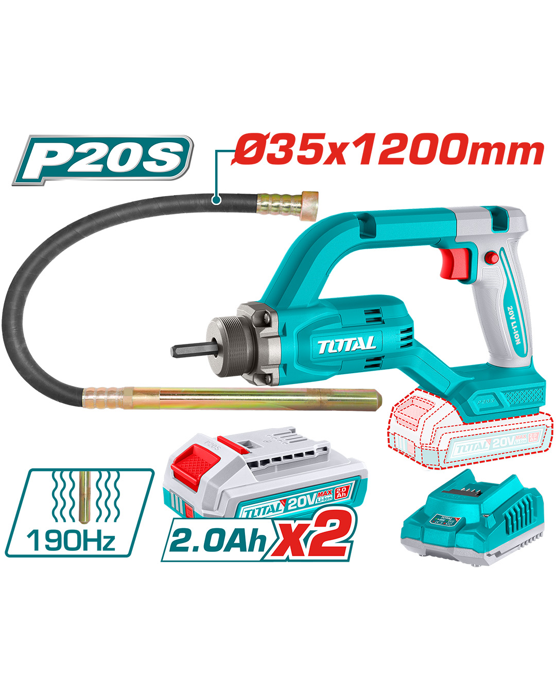Cordless Handheld Stick Vacuum 20V