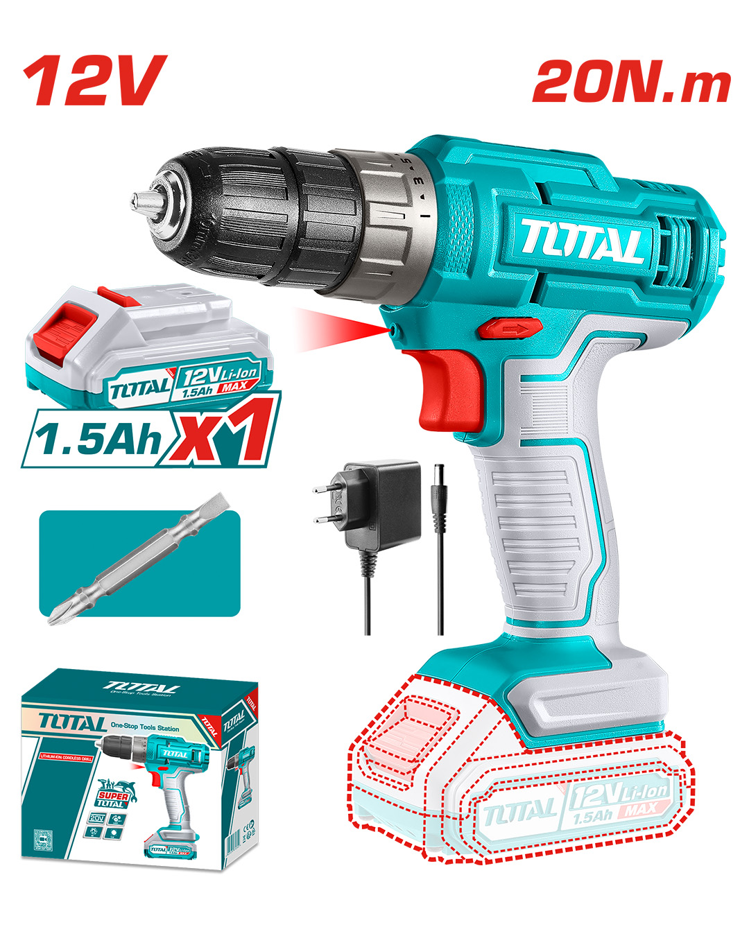 Cordless Drill Driver 12V