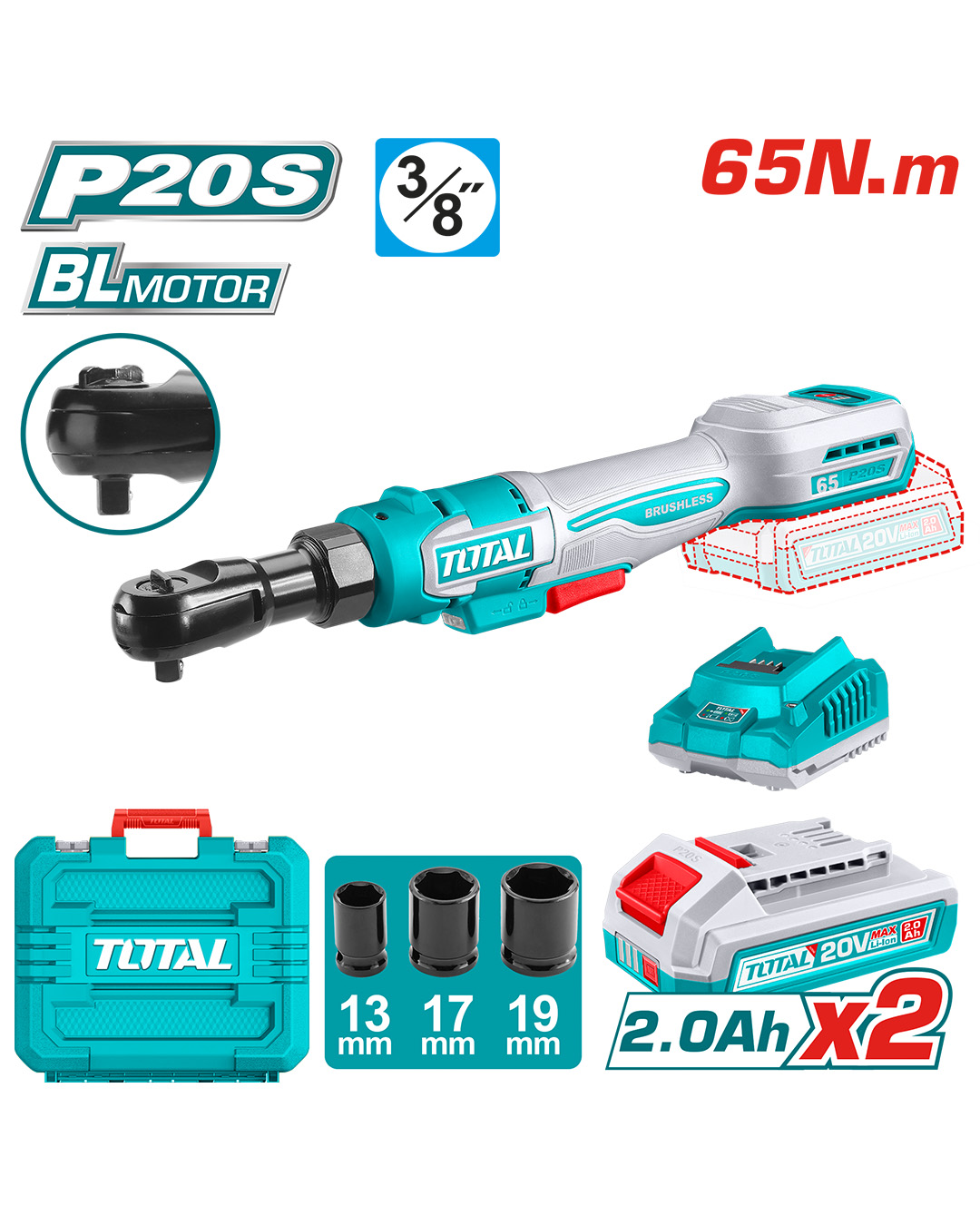 Cordless Rotary Tool 20V Kit