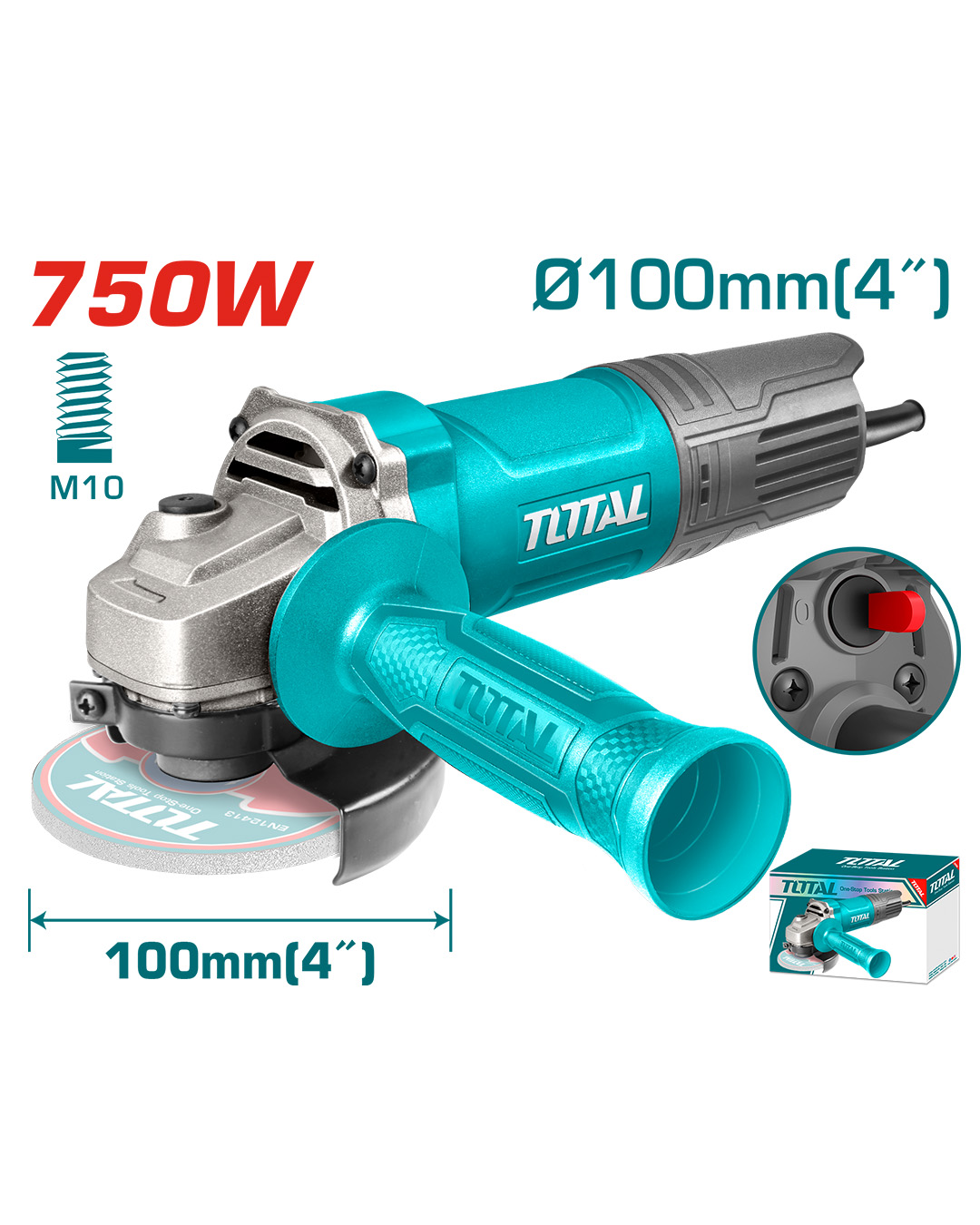 Die Grinder 750W, 6mm Collet