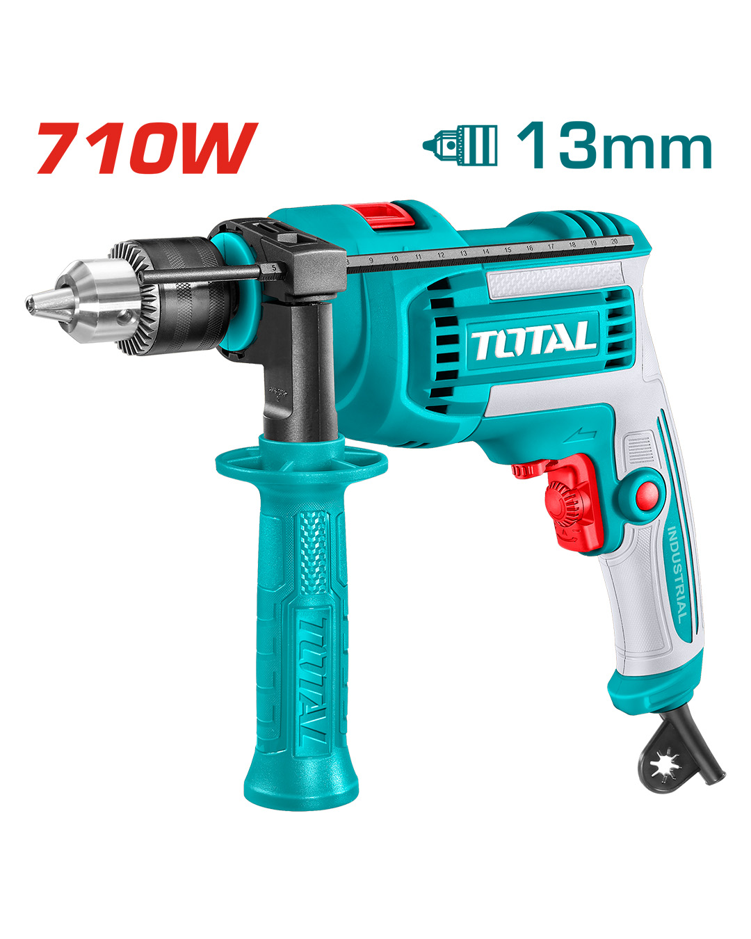 Compact Angle Grinder 710W, 100mm