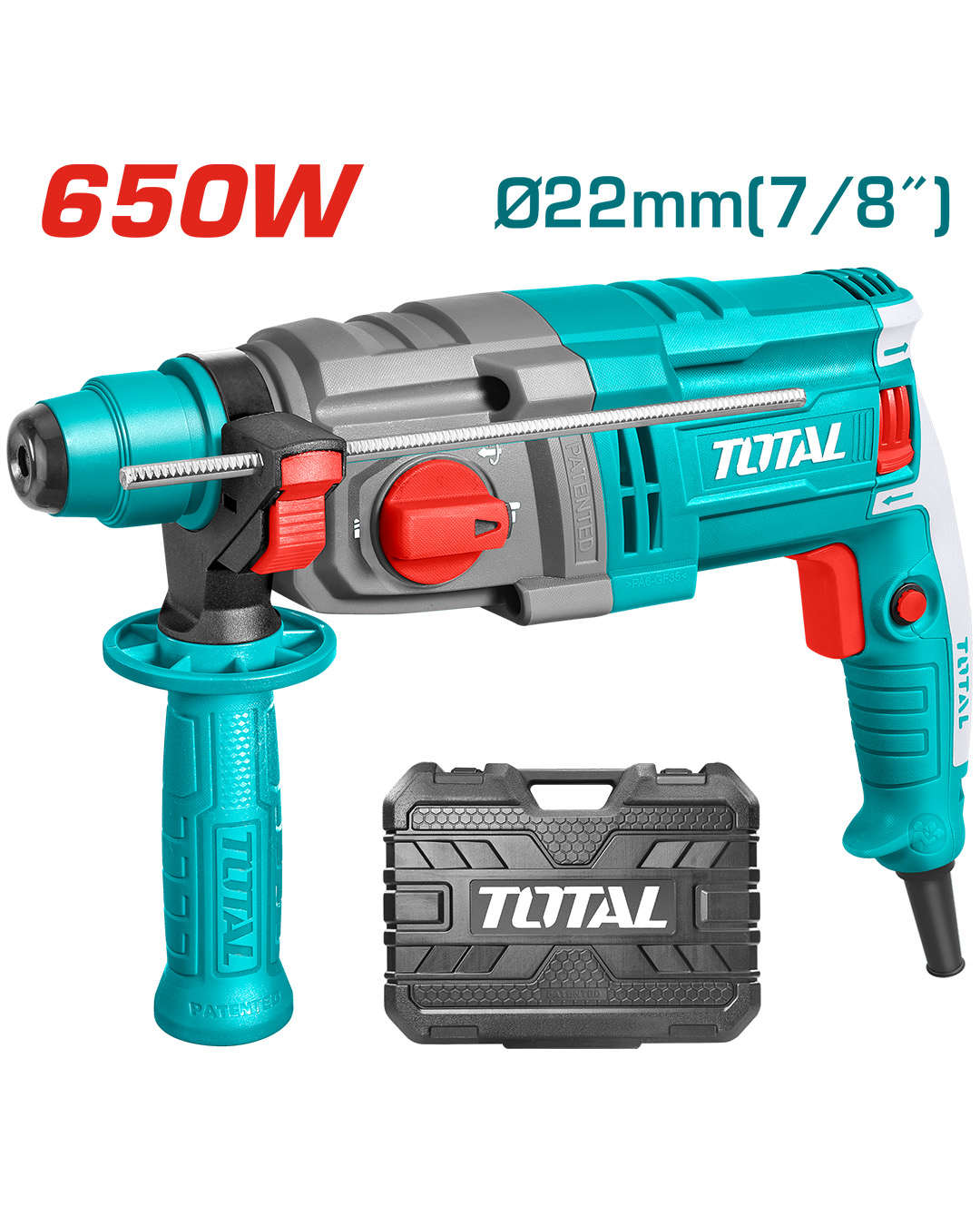 Rotary Hammer Drill 650W SDS-Plus